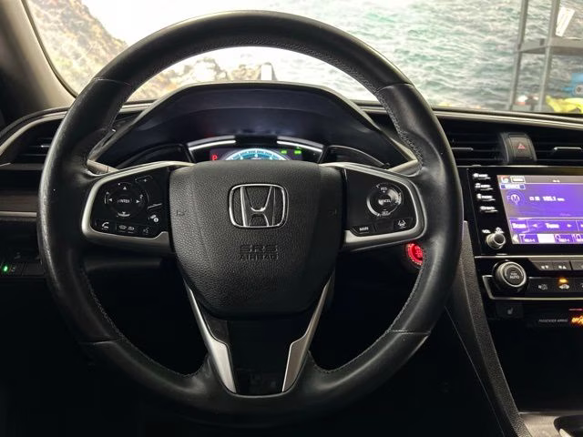 2020 White Honda Civic EX FWD Sedan