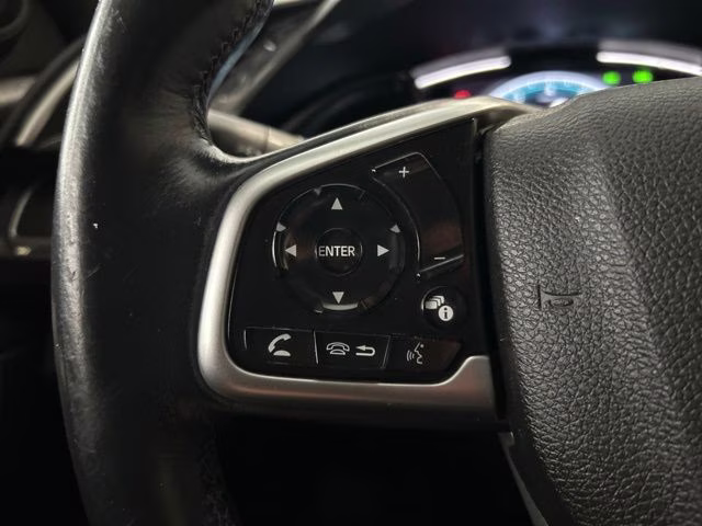 2020 White Honda Civic EX FWD Sedan