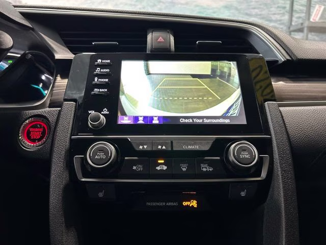 2020 White Honda Civic EX FWD Sedan