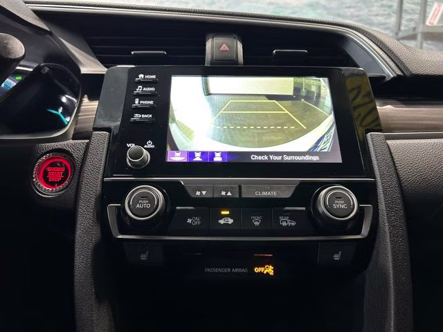 2020 White Honda Civic EX FWD Sedan