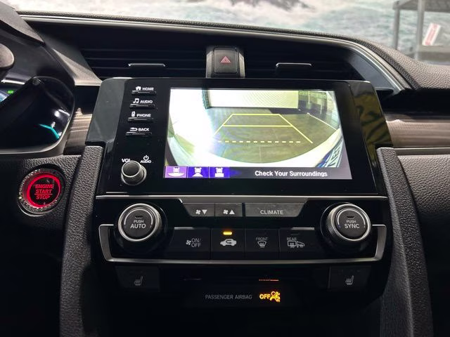 2020 White Honda Civic EX FWD Sedan