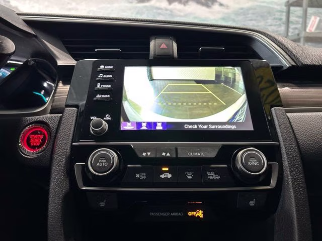 2020 White Honda Civic EX FWD Sedan