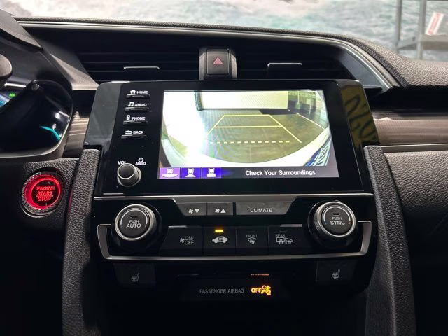 2020 White Honda Civic EX FWD Sedan