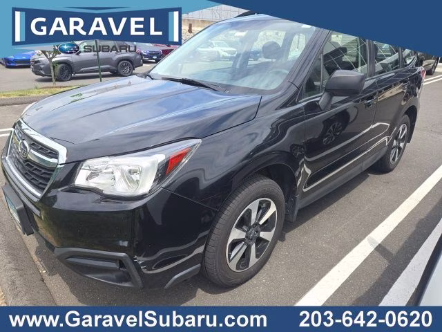 2017 Crystal Black Silica Subaru Forester 2.5i AWD SUV