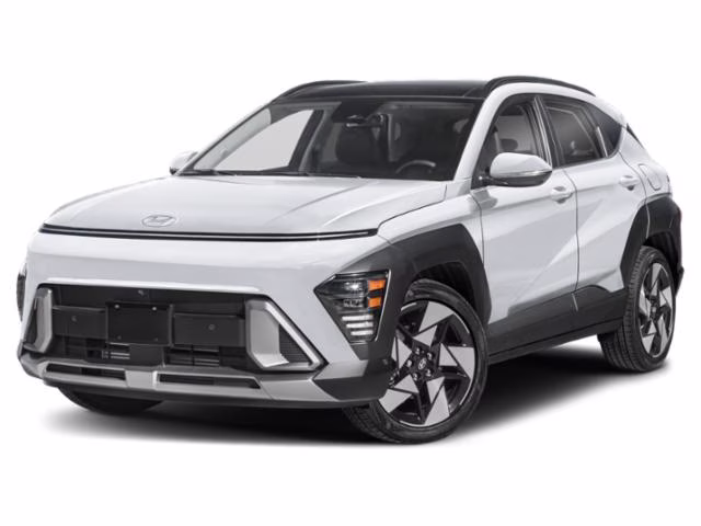 2026 Atlas White Hyundai Kona Limited FWD SUV