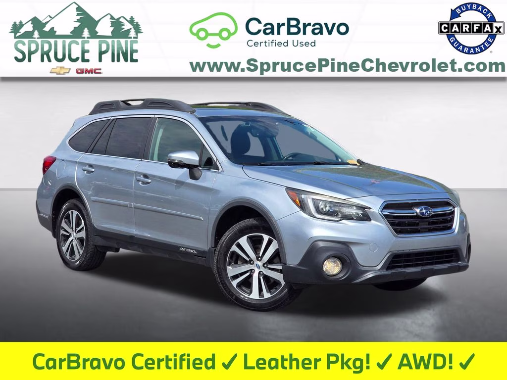 2018 Ice Silver Metallic Subaru Outback 2.5i AWD SUV