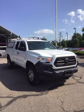 2019 Super White Toyota Tacoma SR RWD Truck
