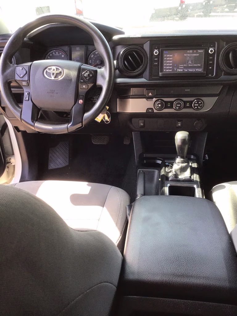 2019 Super White Toyota Tacoma SR RWD Truck