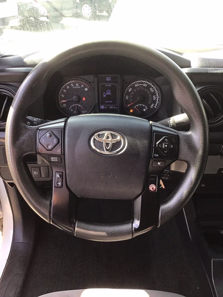 2019 Super White Toyota Tacoma SR RWD Truck