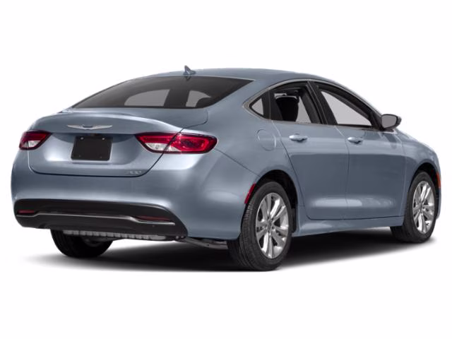 2015 Crystal Blue Pearlcoat Chrysler 200 Limited FWD Sedan
