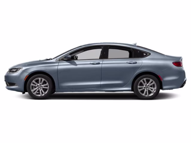 2015 Crystal Blue Pearlcoat Chrysler 200 Limited FWD Sedan