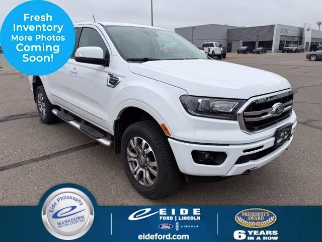 2022 Oxford White Ford Ranger Lariat 4X4 Truck