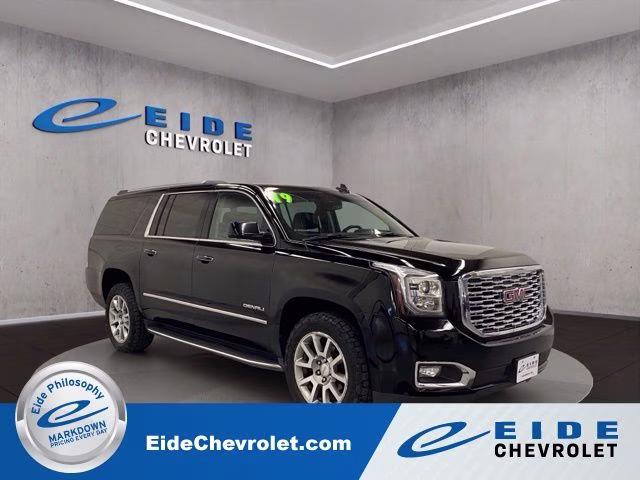 2019 Onyx Black GMC Yukon XL Denali 4X4 SUV