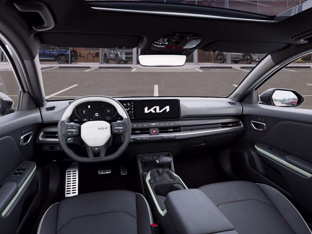 2026 Snow White Pearl Kia K4 GT-Line Turbo FWD Sedan