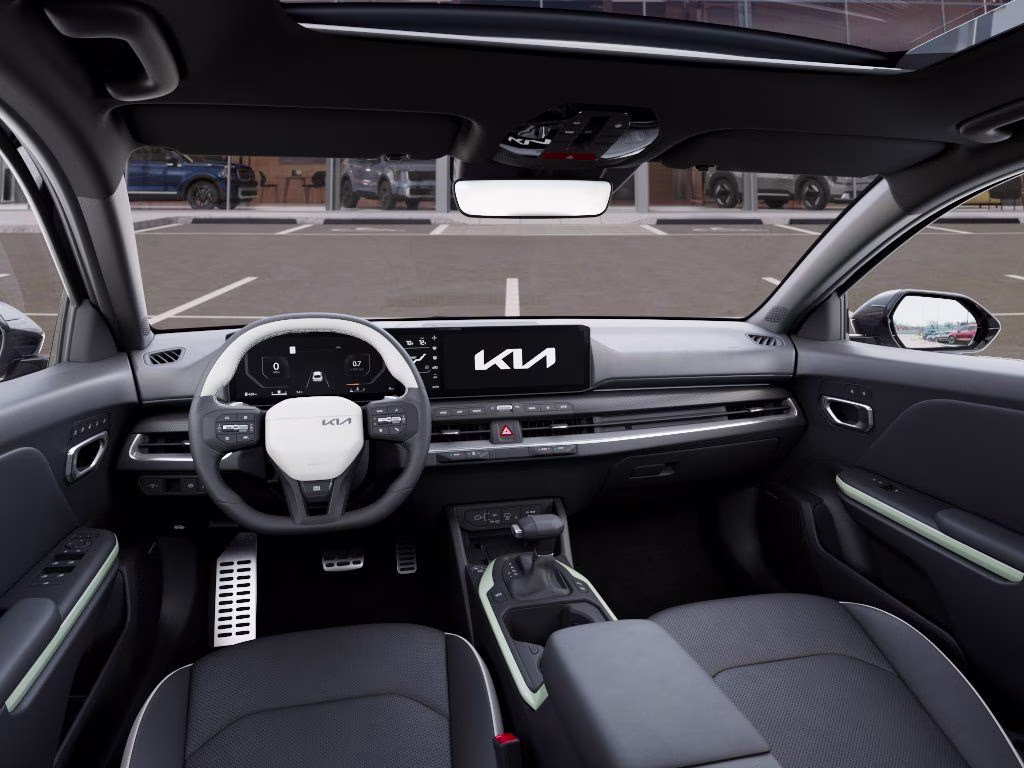 2026 Aurora Black Kia K4 GT-Line Turbo FWD Sedan