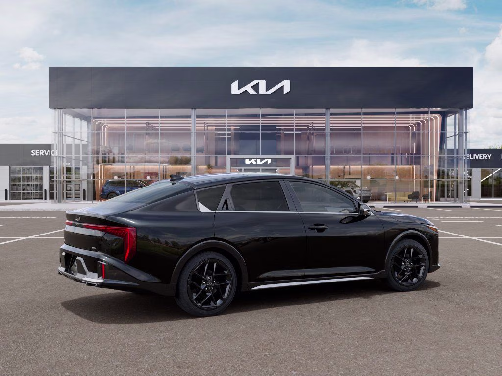 2026 Aurora Black Kia K4 GT-Line Turbo FWD Sedan