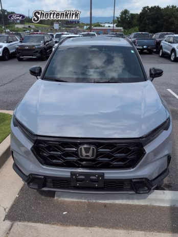 2024 Silver Honda CR-V Hybrid Sport-L AWD SUV