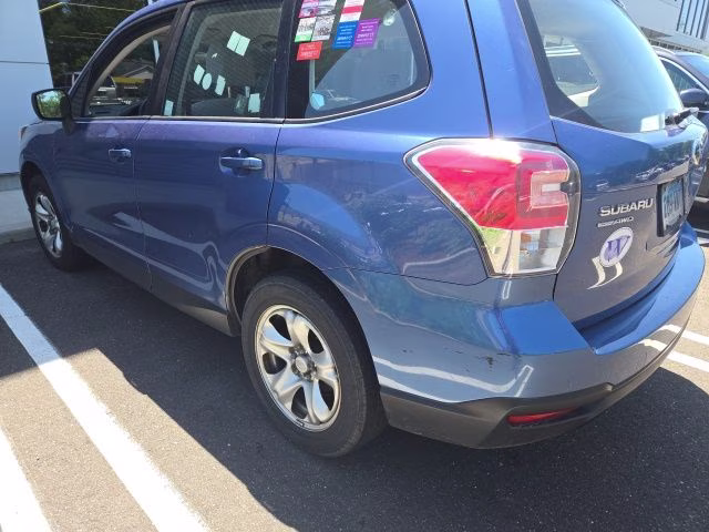2017 Quartz Blue Pearl Subaru Forester 2.5i AWD SUV