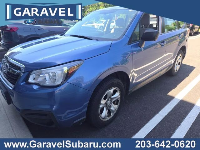 2017 Quartz Blue Pearl Subaru Forester 2.5i AWD SUV