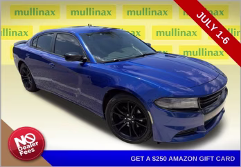2018 Indigo Blue Dodge Charger SXT RWD Sedan