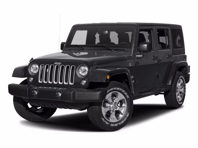 2017 Granite Crystal Metallic Clearcoat Jeep Wrangler Unlimited Sahara 4X4 SUV