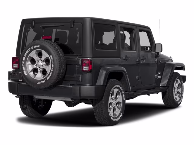 2017 Granite Crystal Metallic Clearcoat Jeep Wrangler Unlimited Sahara 4X4 SUV