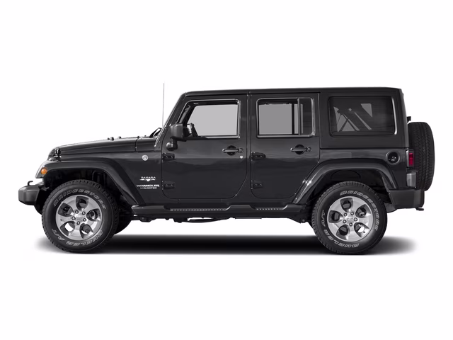 2017 Granite Crystal Metallic Clearcoat Jeep Wrangler Unlimited Sahara 4X4 SUV