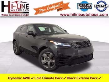 2025 Santorini Black Metallic Land Rover Range Rover Velar Dynamic SE AWD SUV