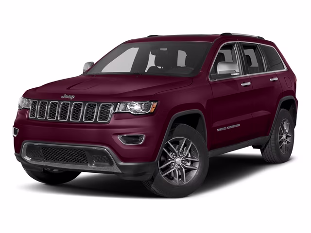 2017 Velvet Red Pearlcoat Jeep Grand Cherokee Limited RWD SUV