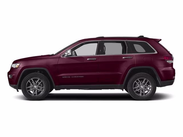 2017 Velvet Red Pearlcoat Jeep Grand Cherokee Limited RWD SUV