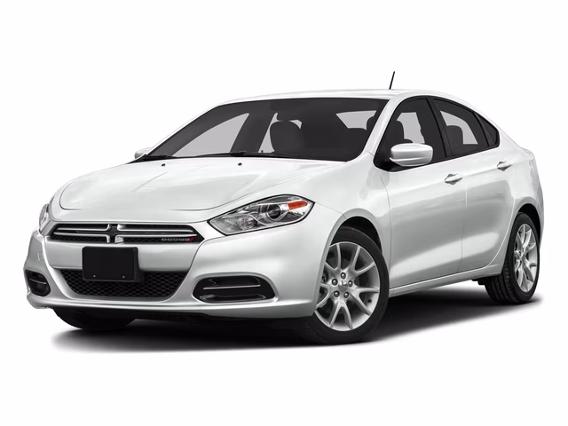 2016 Bright White Clearcoat Dodge Dart SXT FWD Sedan