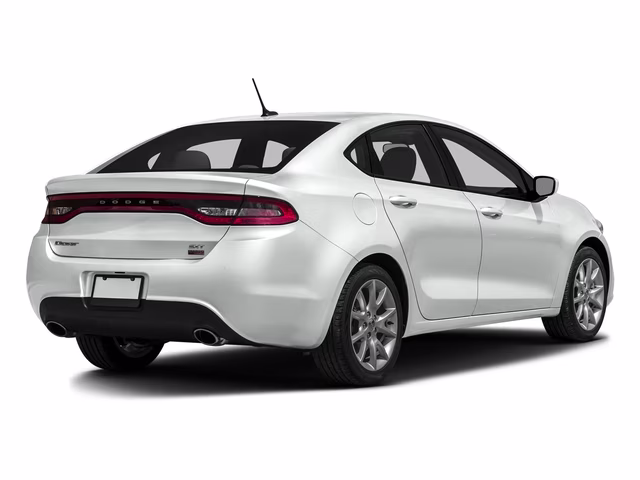 2016 Bright White Clearcoat Dodge Dart SXT FWD Sedan