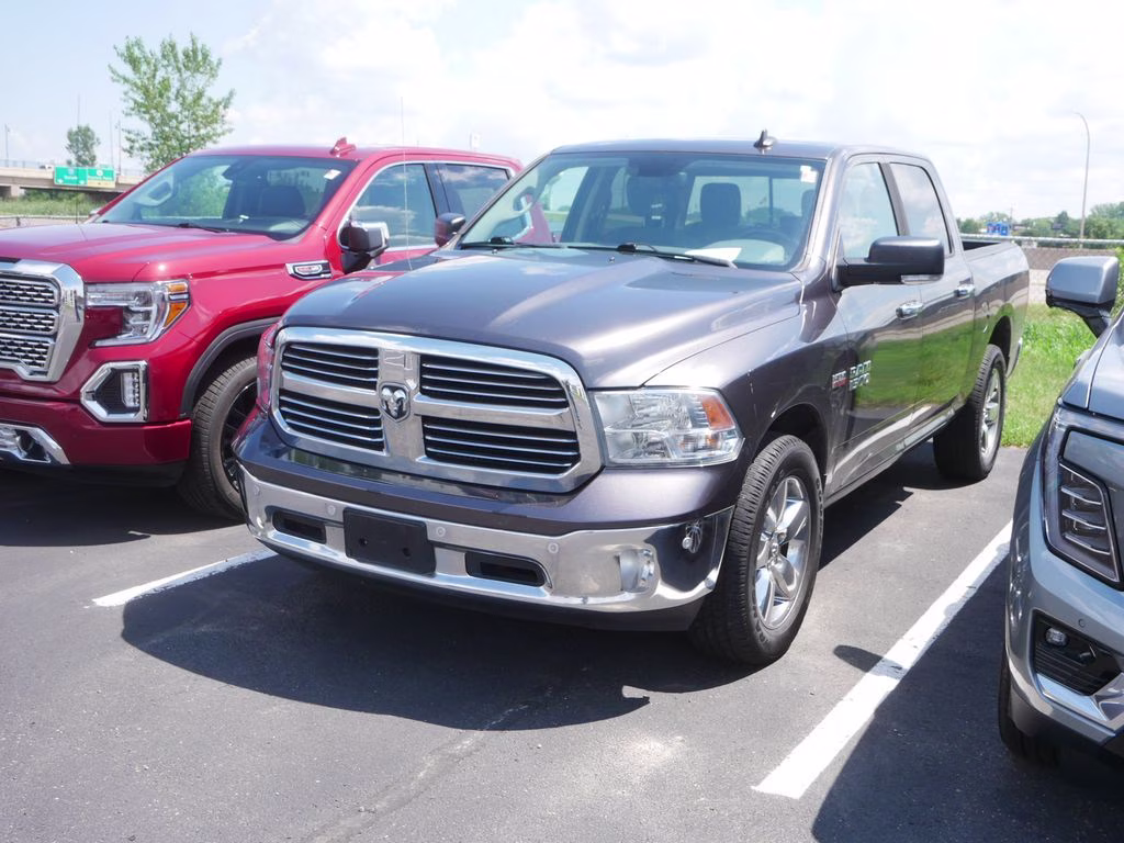 2016 Granite Crystal Metallic Clearcoat Ram 1500 Big Horn 4X4 Truck