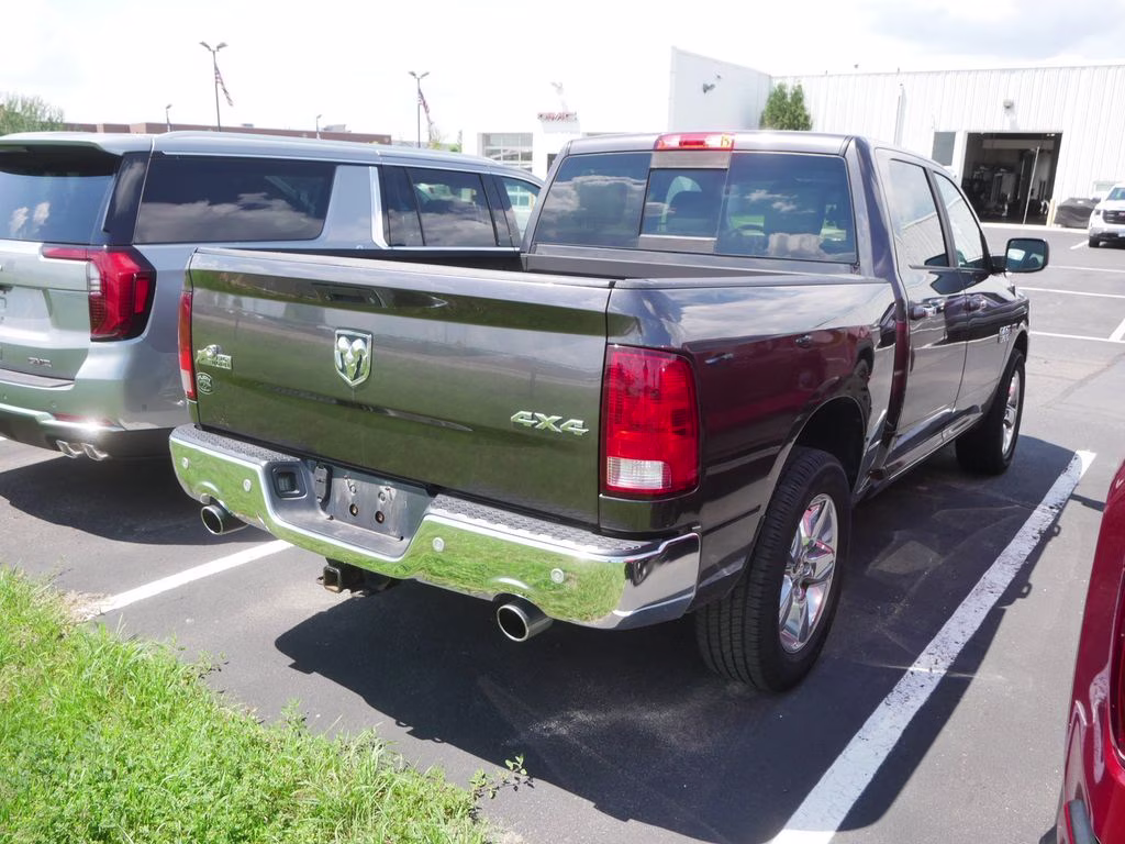 2016 Granite Crystal Metallic Clearcoat Ram 1500 Big Horn 4X4 Truck