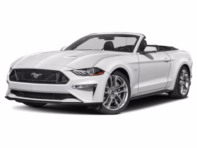 2019 Blue Ford Mustang GT Premium RWD Convertible