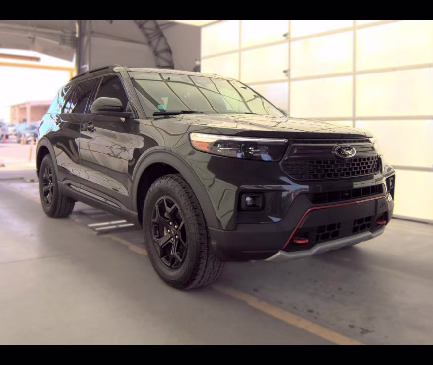 2023 Forged Green Metallic Ford Explorer Timberline 4X4 SUV