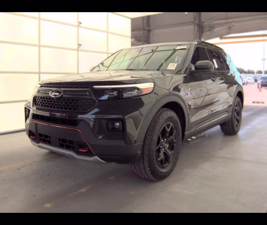 2023 Forged Green Metallic Ford Explorer Timberline 4X4 SUV