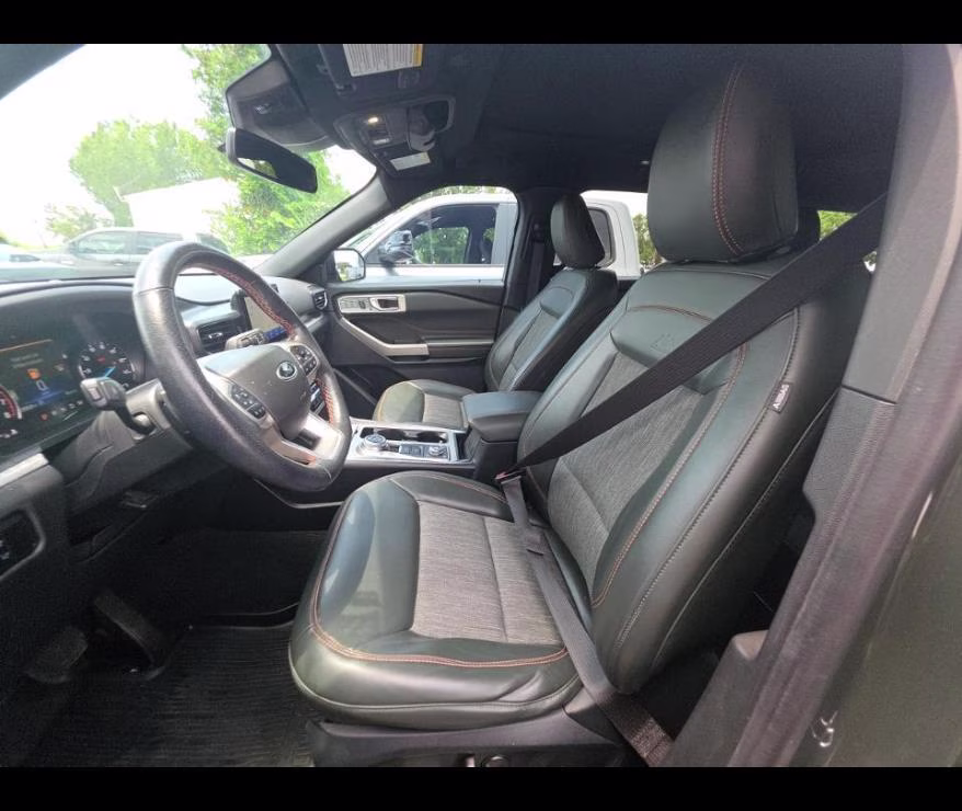 2023 Forged Green Metallic Ford Explorer Timberline 4X4 SUV