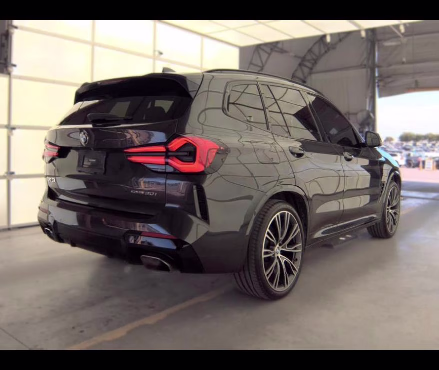 2022 Black Sapphire Metallic BMW X3 sDrive30i RWD Sports Activity Vehicle