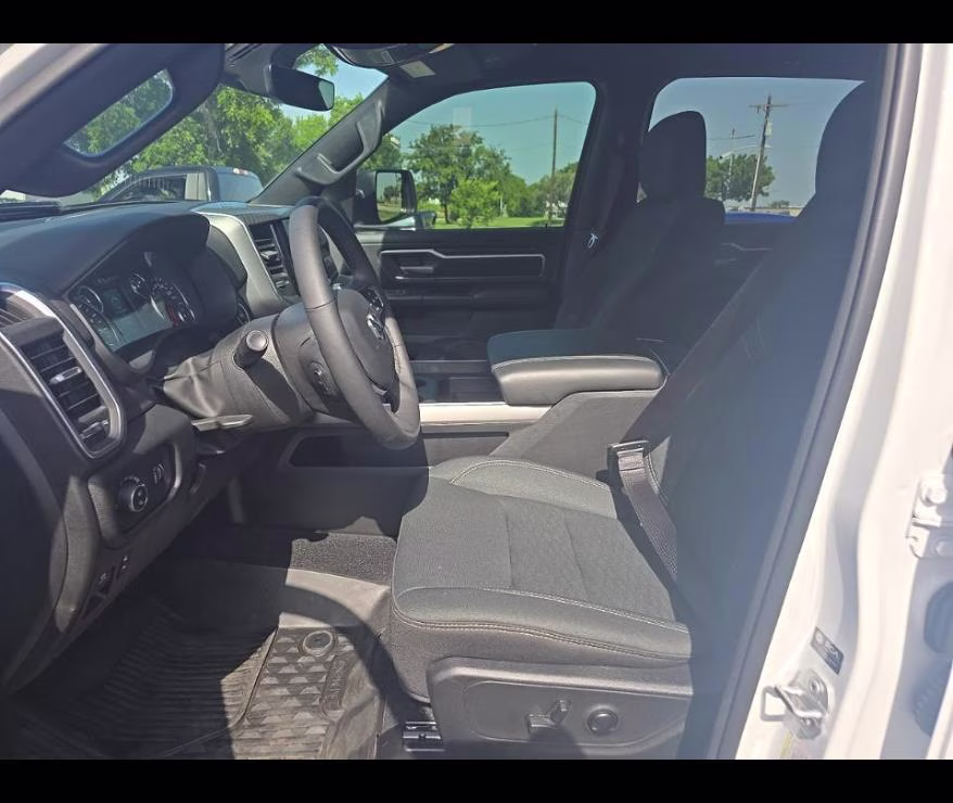2025 Bright White Clearcoat Ram 1500 Big Horn 4X4 Truck