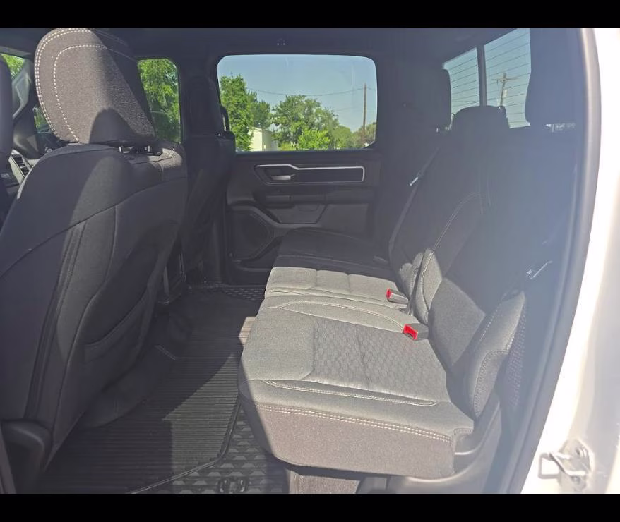 2025 Bright White Clearcoat Ram 1500 Big Horn 4X4 Truck