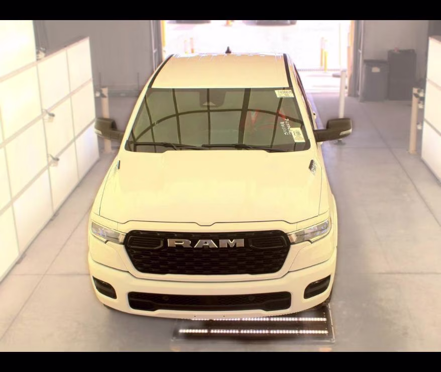 2025 Bright White Clearcoat Ram 1500 Big Horn 4X4 Truck