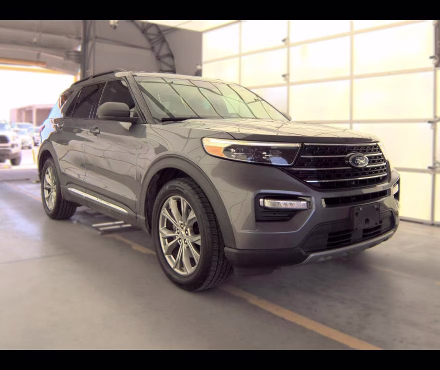 2021 Carbonized Gray Metallic Ford Explorer XLT RWD SUV