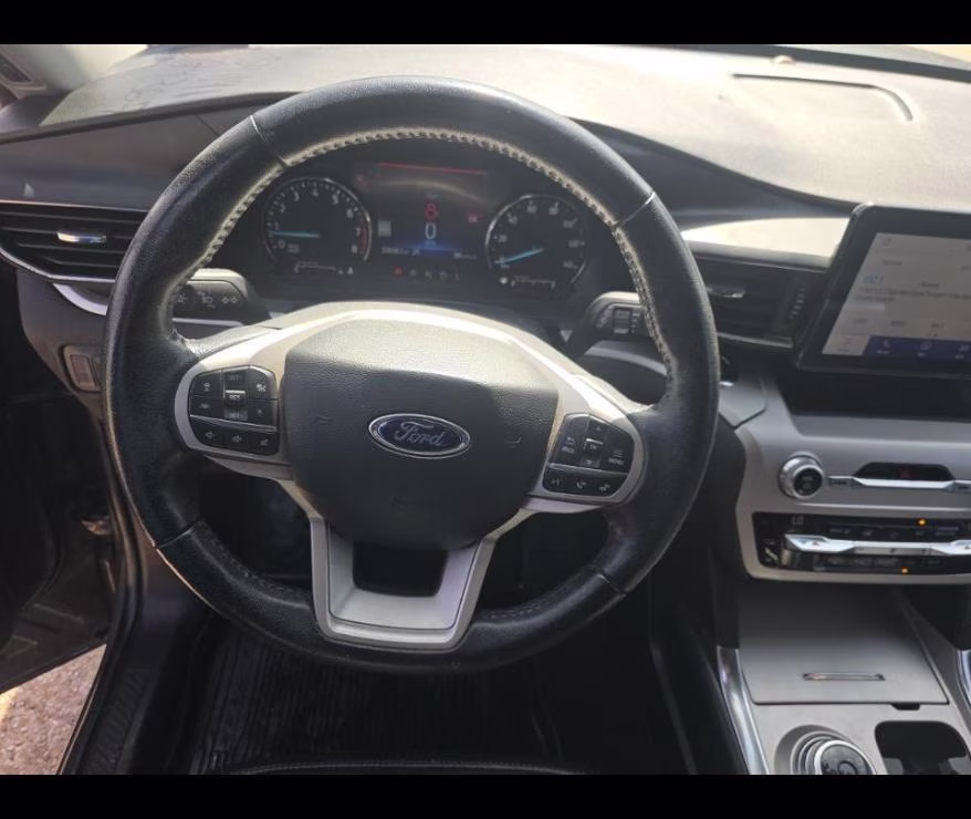 2021 Carbonized Gray Metallic Ford Explorer XLT RWD SUV