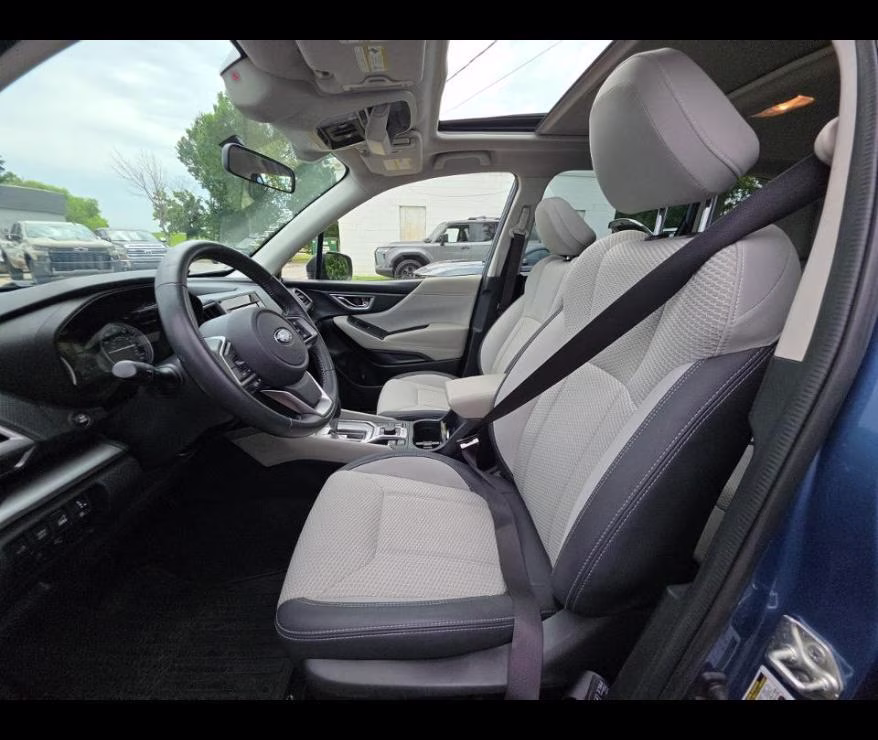 2021 Horizon Blue Pearl Subaru Forester Premium AWD SUV