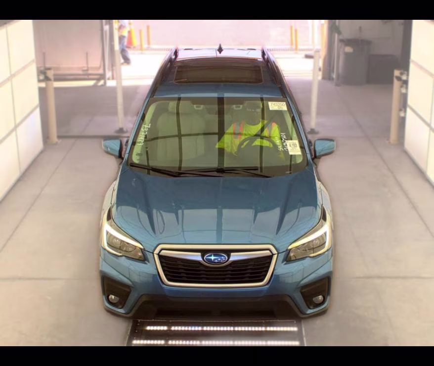 2021 Horizon Blue Pearl Subaru Forester Premium AWD SUV