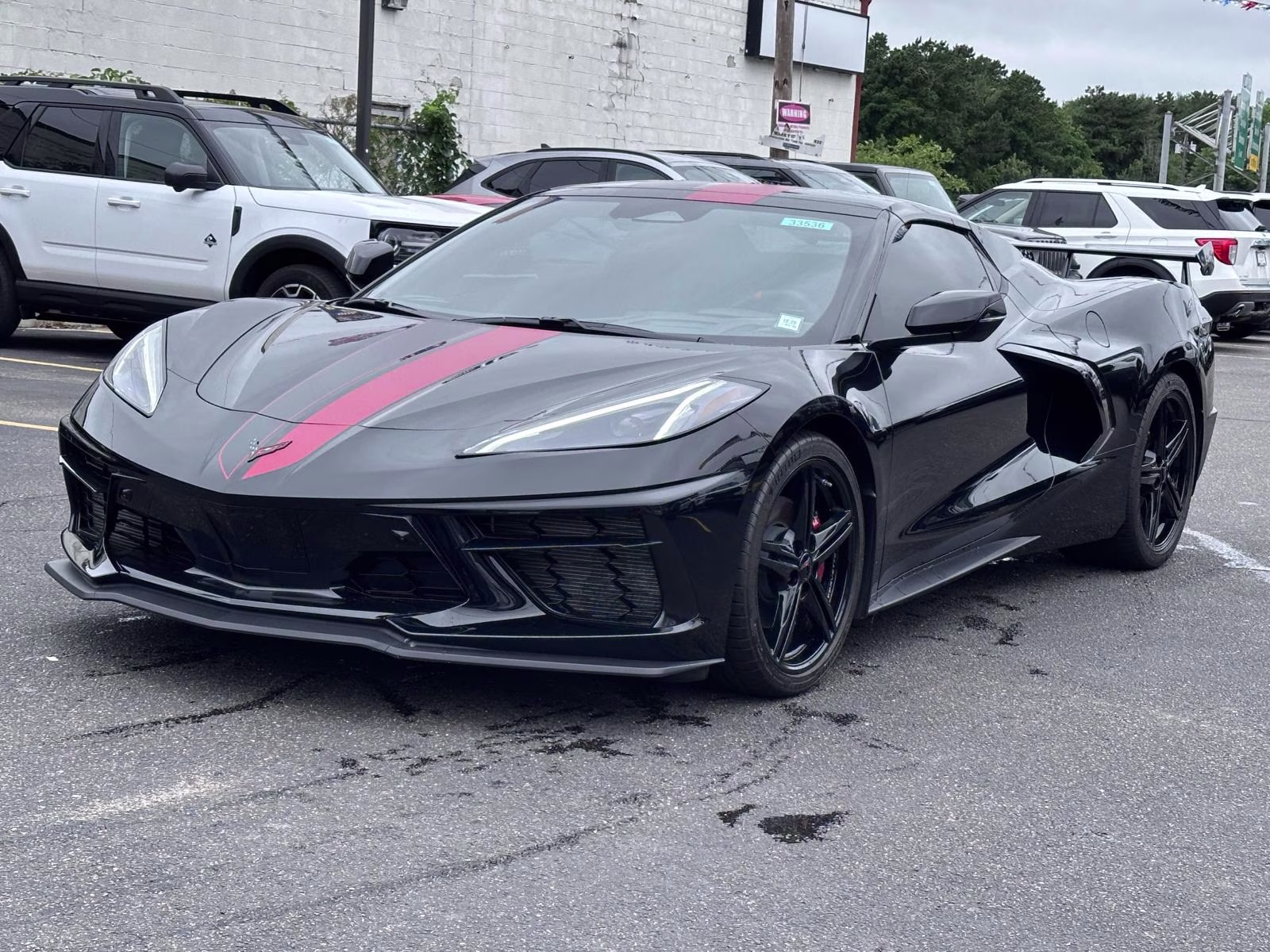 2026 Black Chevrolet Corvette 2dr Stingray Conv w/2LT RWD Sedan