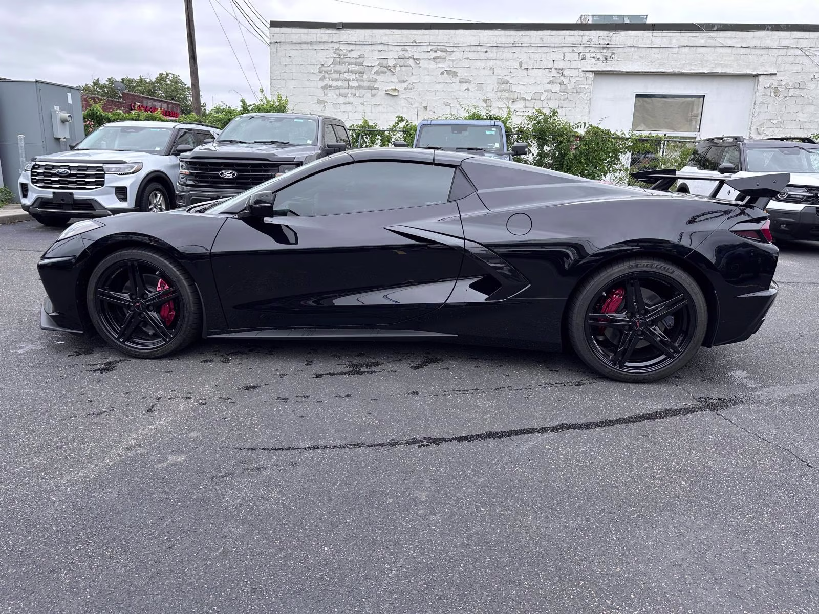2026 Black Chevrolet Corvette 2dr Stingray Conv w/2LT RWD Sedan
