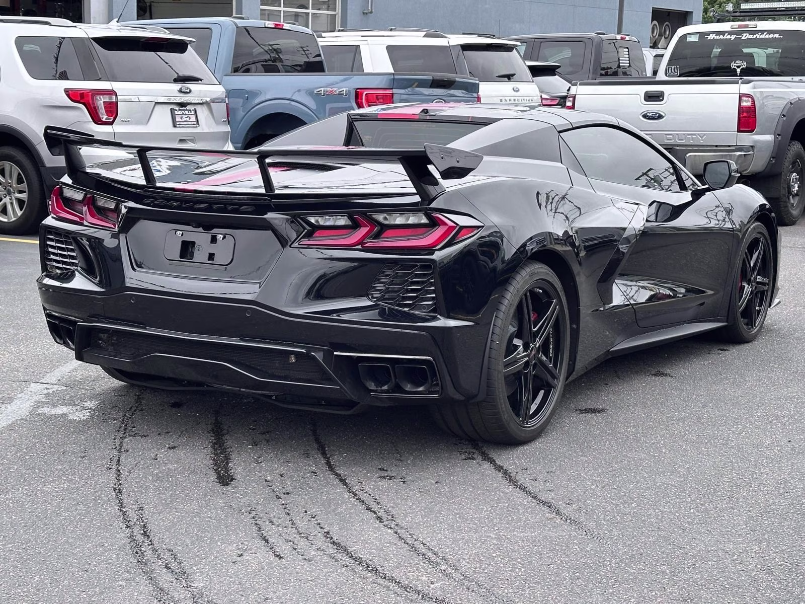 2026 Black Chevrolet Corvette 2dr Stingray Conv w/2LT RWD Sedan
