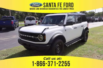 2026 White Ford Bronco Big Bend 4X4 Convertible